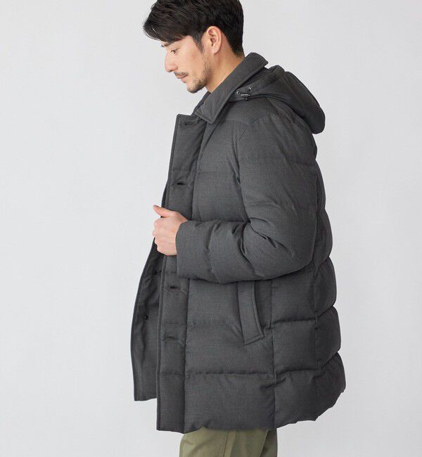 SHIPS「SHIPS: TR ダウン ピーコート」|ダウン|