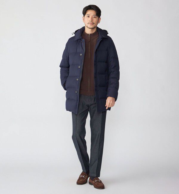 SHIPS「SHIPS: TR ダウン ピーコート」|ダウン|