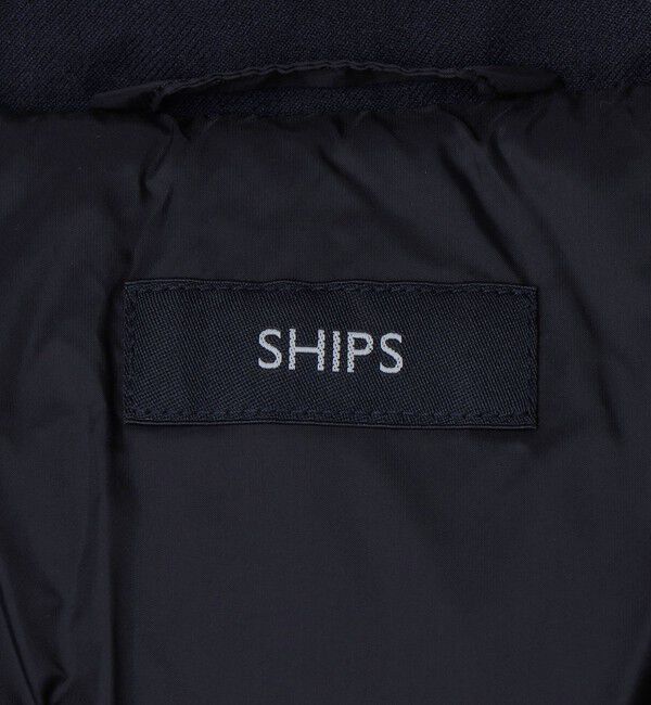 SHIPS「SHIPS: TR ダウン ピーコート」|ダウン|