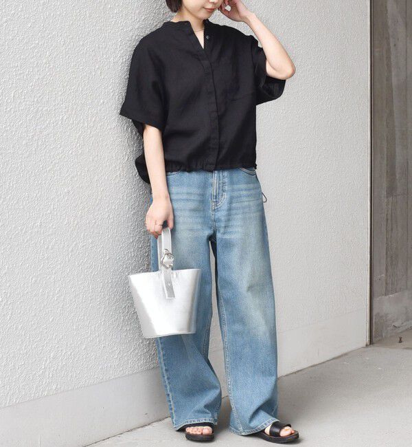 SHIPS Colors 「SHIPS Colors:〈洗濯機可能〉ユーロリネン (EURO Linen) ドロスト シャツ2◇」|シャツ・ブラウス|