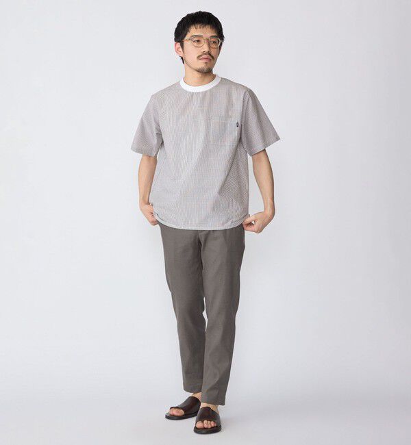 SHIPS「SHIPS:〈MADE IN JAPAN〉空羽 サッカー Tシャツ」|Tシャツ・カットソー|