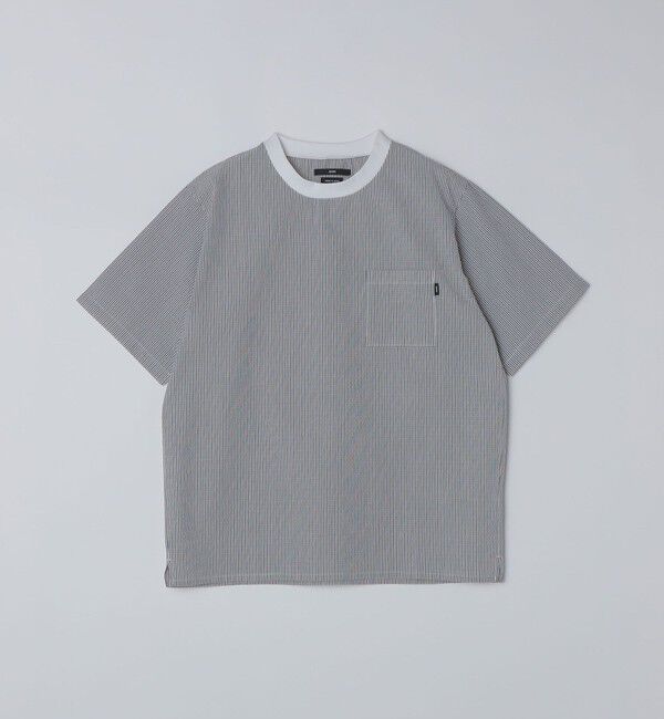 SHIPS「SHIPS:〈MADE IN JAPAN〉空羽 サッカー Tシャツ」|Tシャツ・カットソー|