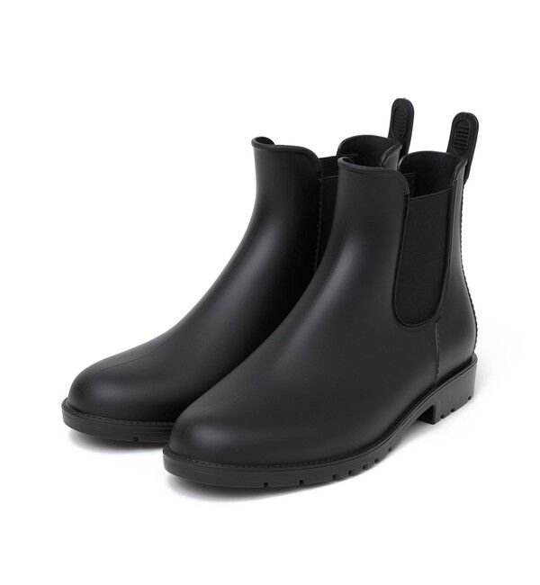SHIPS any「Wpc.: サイドゴア レイン ブーツ」|レインシューズ|ブラック