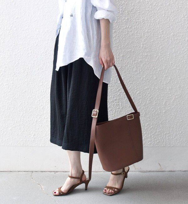 SHIPS any「《予約》SHIPS any:〈洗濯機可能〉カラミ  ハーフ ギャザー パンツ」|その他|