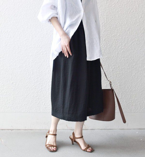 SHIPS any「《予約》SHIPS any:〈洗濯機可能〉カラミ  ハーフ ギャザー パンツ」|その他|