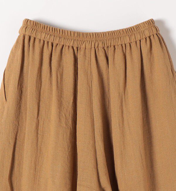 SHIPS any「《予約》SHIPS any:〈洗濯機可能〉カラミ  ハーフ ギャザー パンツ」|その他|