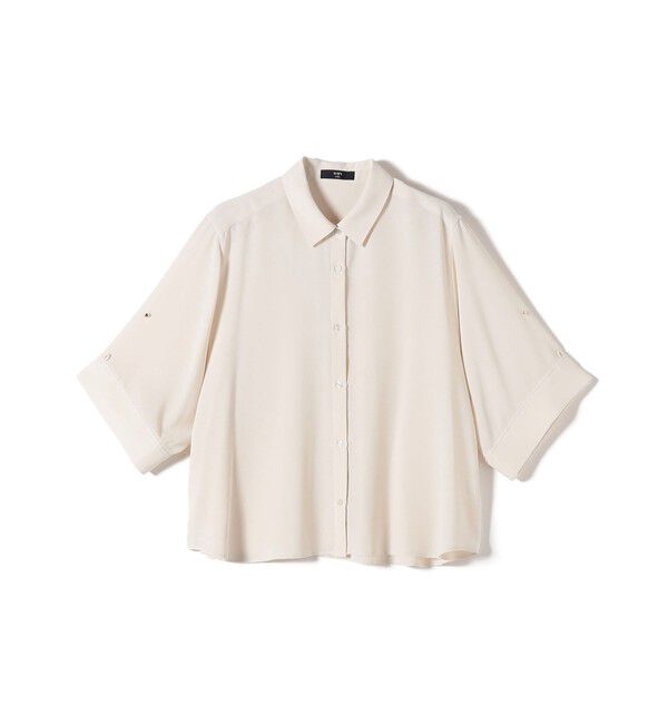 SHIPS Colors 「SHIPS Colors:〈手洗い可能〉2WAY スリーブ シャツ」|シャツ・ブラウス|