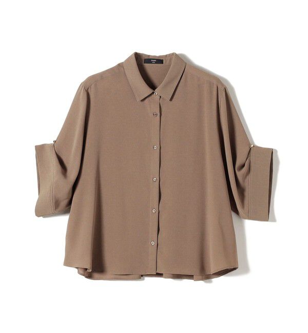 SHIPS Colors 「SHIPS Colors:〈手洗い可能〉2WAY スリーブ シャツ」|シャツ・ブラウス|