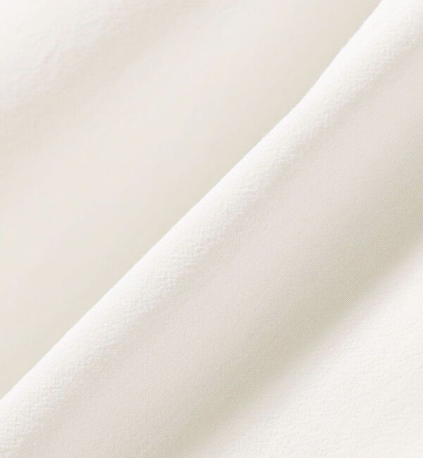 SHIPS for women「〈UVカット/吸水速乾/接触冷感/防シワ〉ハンカチーフ ヘムライン バック フレア ブラウス」|シャツ・ブラウス|