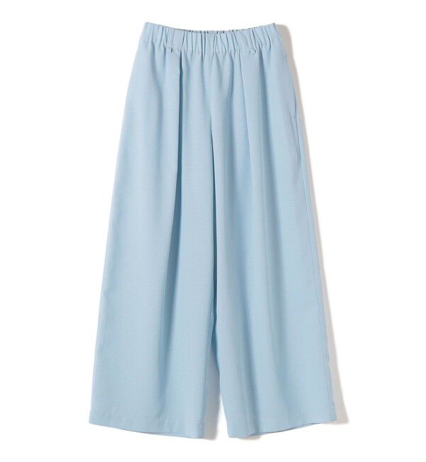 SHIPS for women「〈接触冷感/防シワ/洗濯機可能〉麻調 ウエスト リボン インタック イージー パンツ」|その他|