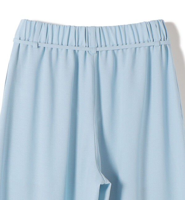 SHIPS for women「〈接触冷感/防シワ/洗濯機可能〉麻調 ウエスト リボン インタック イージー パンツ」|その他|