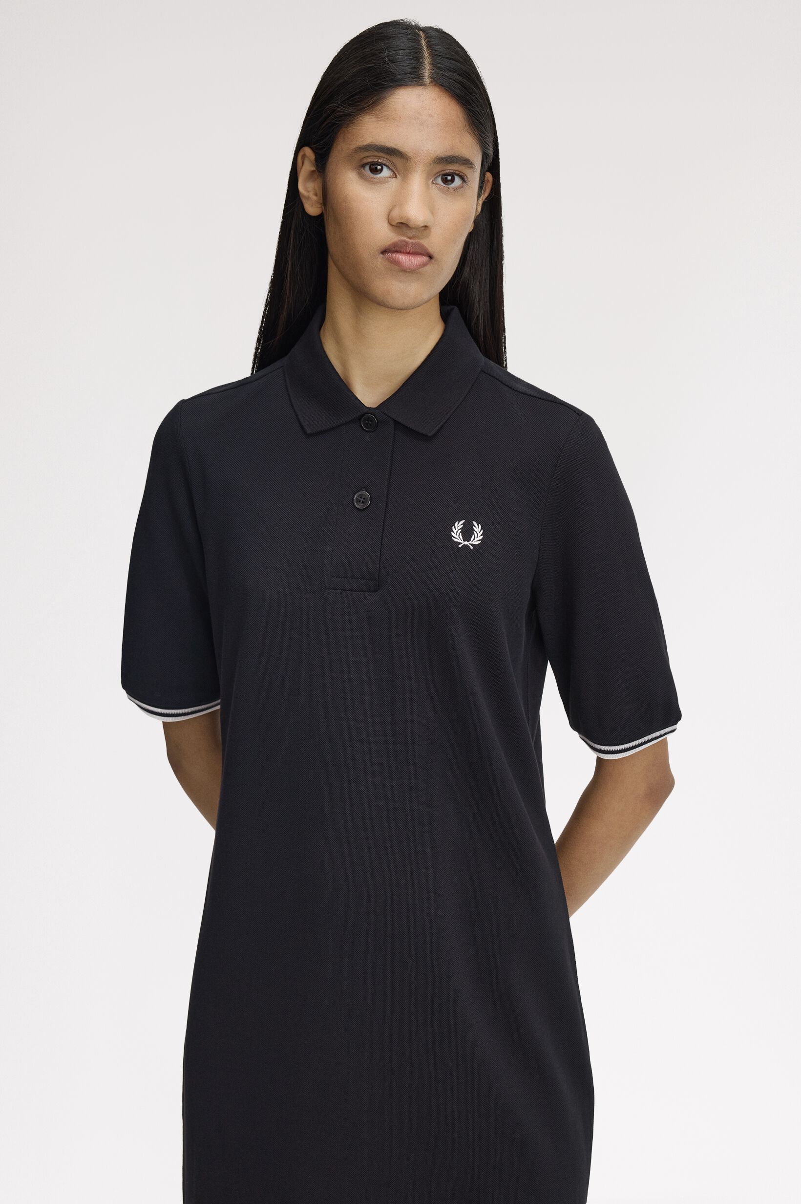 FRED PERRY 「Sheer Tipped Polo Dress」|ワンピース|
