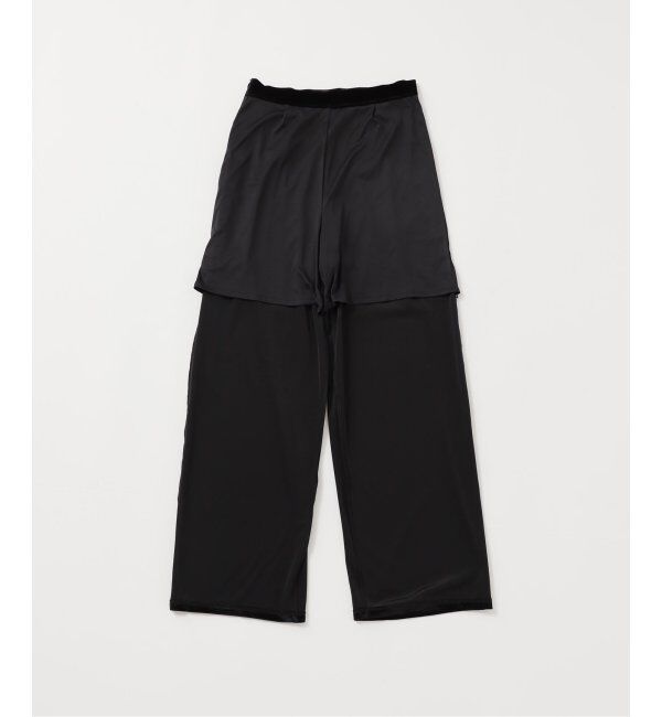 OUTDOOR PRODUCTS Usual Things「追加 ベロアフレアパンツ」|スラックス|