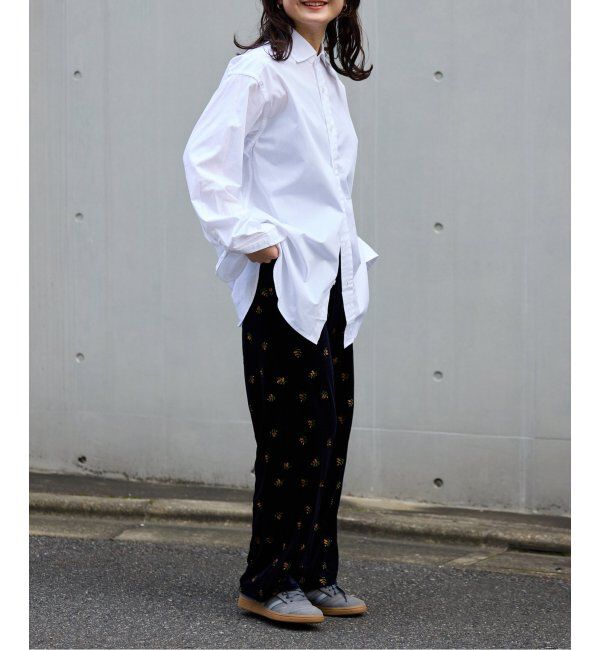 OUTDOOR PRODUCTS Usual Things「追加 ベロアフレアパンツ」|スラックス|