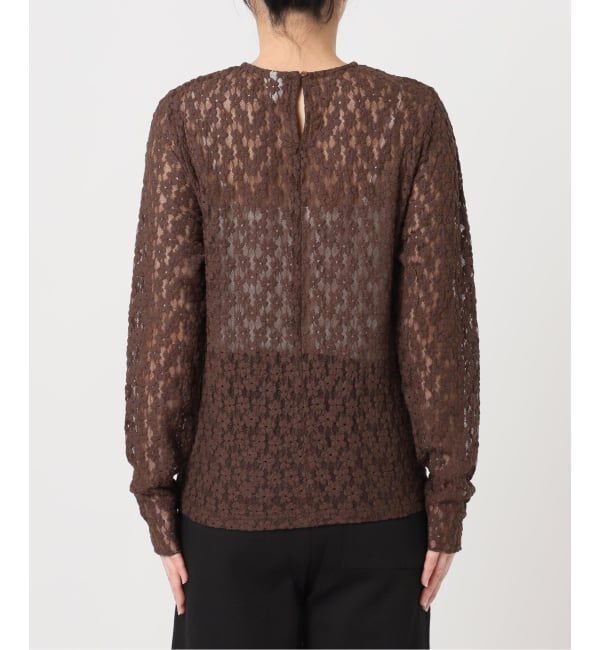 OUTDOOR PRODUCTS Usual Things「フラワーストレッチカットレースプルオーバー」|Tシャツ・カットソー|