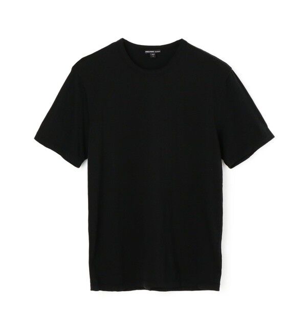 JAMES PERSE「リュクス ジャージークルーネックTシャツ MELJ3199」|Tシャツ・カットソー|19 ブラック