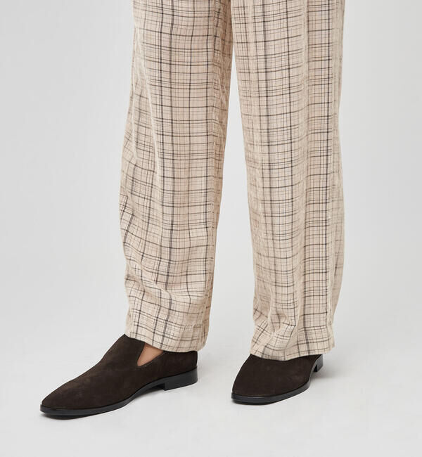 DES PRES「ライトビスコースコーデュロイ タックストレートパンツ」|その他|