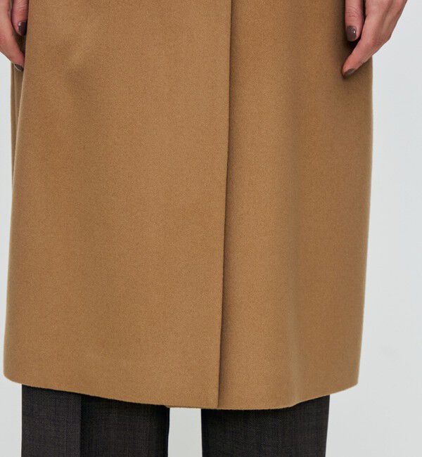TOMORROWLAND collection「ピュアカシミヤ ノーカラーコート」|ノーカラーコート|