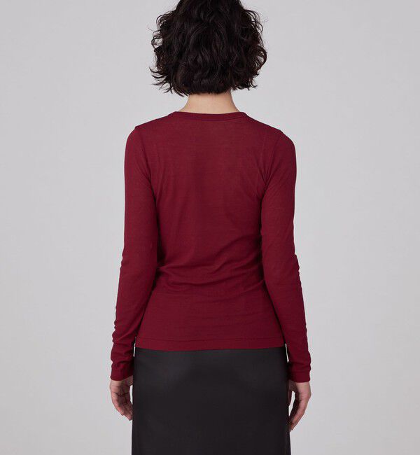 MACPHEE「シアージャージー クルーネックプルオーバー」|Tシャツ・カットソー|