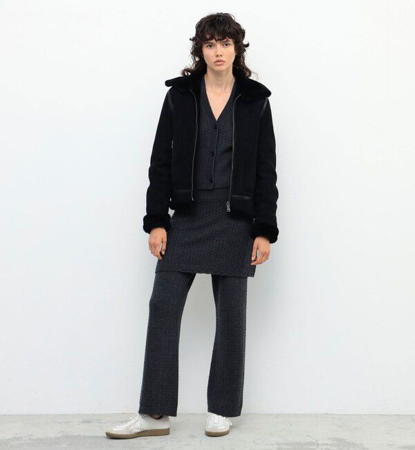 BACCA「ラムレザー ムートンジャケット」|その他|