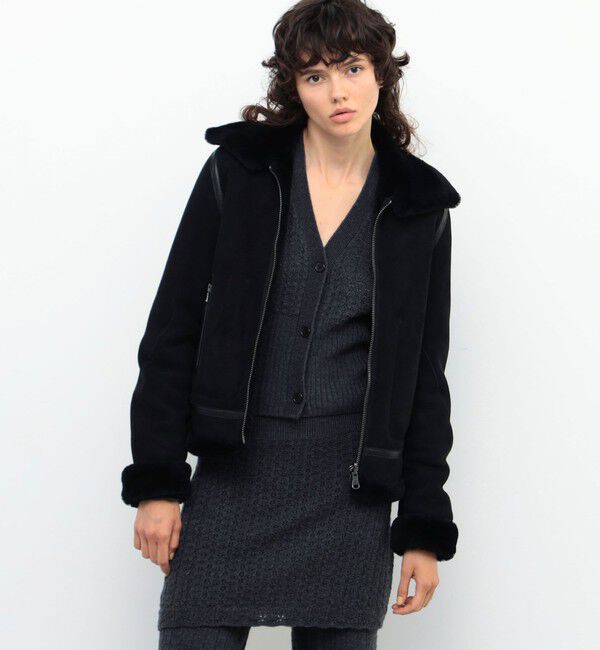 BACCA「ラムレザー ムートンジャケット」|その他|