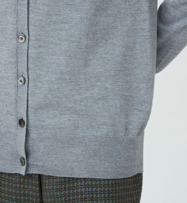 TOMORROWLAND collection「エクストラファインウール Vネックカーディガン」|カーディガン|
