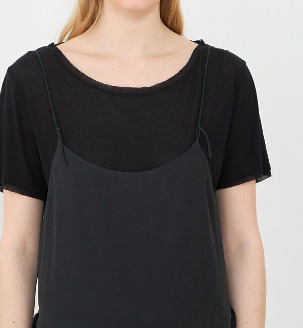 GALERIE VIE「シルクサンドウォッシュ サロペット」|オールインワン|