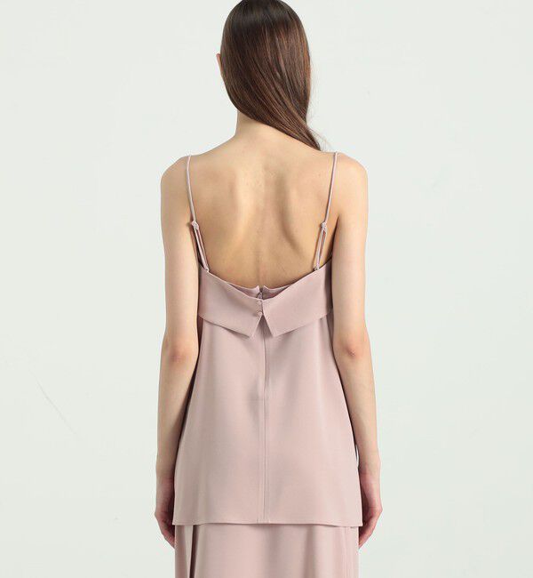 BACCA「ジョーゼットサテン キャミソールビスチェ」|キャミソール|