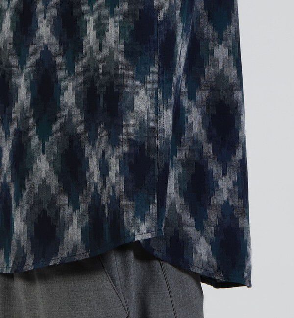 TOMORROWLAND MENS「コットン ダイヤモンドジャガード レギュラーカラーシャツ」|シャツ・ブラウス|