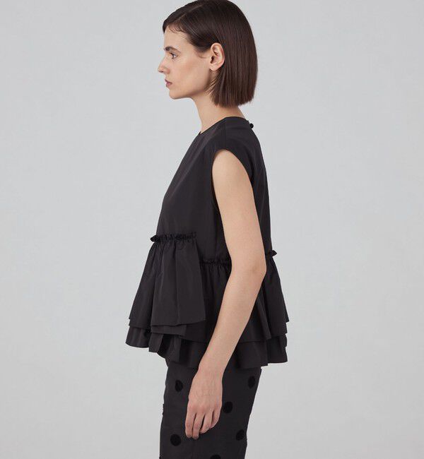 TOMORROWLAND collection「ポリエステルシルクタフタ ティアードチュチュ」|シャツ・ブラウス|