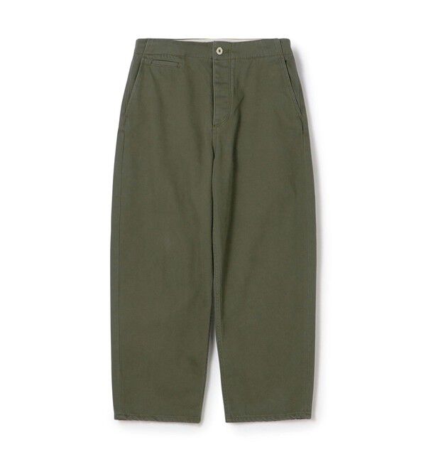 GALERIE VIE「シーアイランドカラーデニム コクーンパンツ」|チノ|57 カーキ