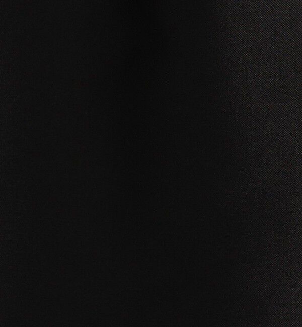 DES PRES「シルクポリエステルツイル ギャザーロングスカート」|フレア|