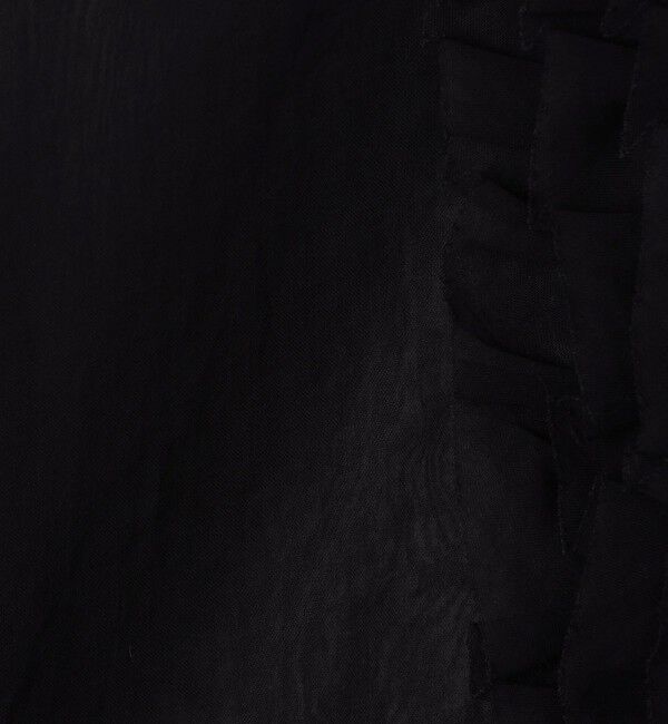 TOMORROWLAND collection「ルコットンオーガンジー ジップアップブラウス」|シャツ・ブラウス|