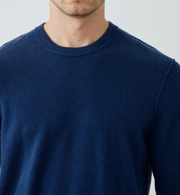 JAMES PERSE「リサイクルカシミヤグラフィック クルーネックプルオーバー MRBC3426GM」|ニット・セーター|