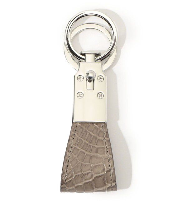 TOMORROWLAND GOODS「【別注】BROOKLYN MUSEUM クロコダイル キーホルダー」|チャーム・キーホルダー|17 チャコールグレー