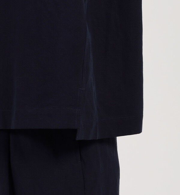 TOMORROWLAND MENS「セルロースリネン ダブルポケット ハーフスリーブシャツ」|シャツ・ブラウス|