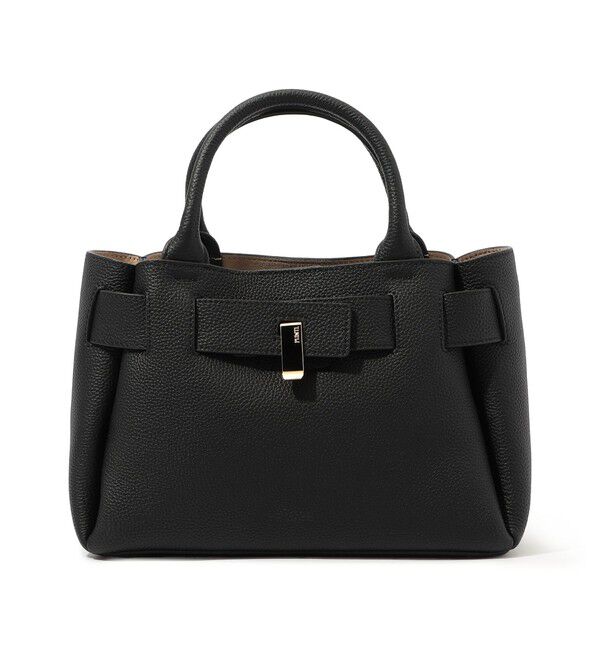 TOMORROWLAND GOODS「PUNTI.MIRROR-ハンドバッグ」|ハンドバッグ|19 ブラック