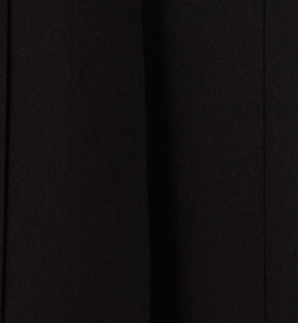 DES PRES「スビンコットンツイル プリーツスカート」|フレア|