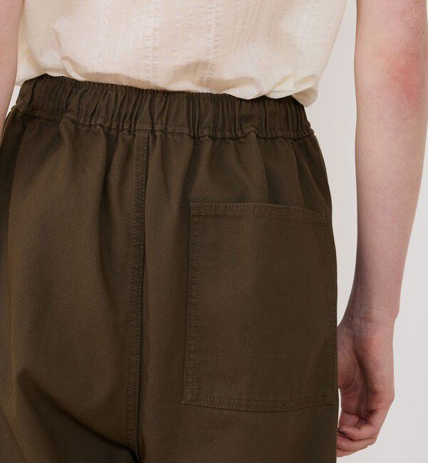 GALERIE VIE「ストーンウェーブコットン ファティーグパンツ」|カーゴ|