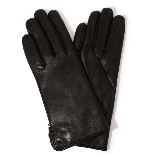 TOMORROWLAND GOODS「CARIDEI スリット グローブ」|手袋|19 ブラック