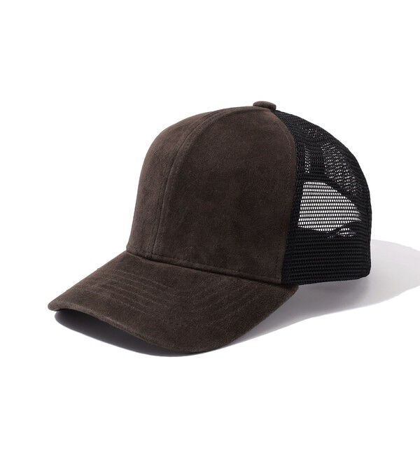 JAMES PERSE「スエードベースボールキャップ MKSU0738」|キャップ・キャスケット|48 ダークブラウン系