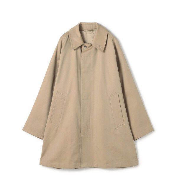 TOMORROWLAND MENS「【別注】INVERTERE コットンシルクギャバジン ステンカラーコート」|ステンカラーコート|43 ベージュ