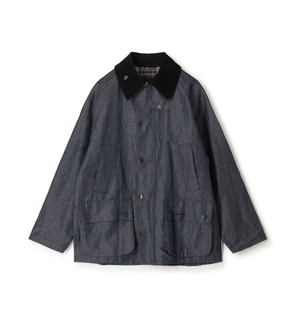 TOMORROWLAND MENS「【別注】Barbour Classic BEDALE ウールリネン ブルゾン DORMEUIL」|ブルゾン・スタジャン|65 ネイビー