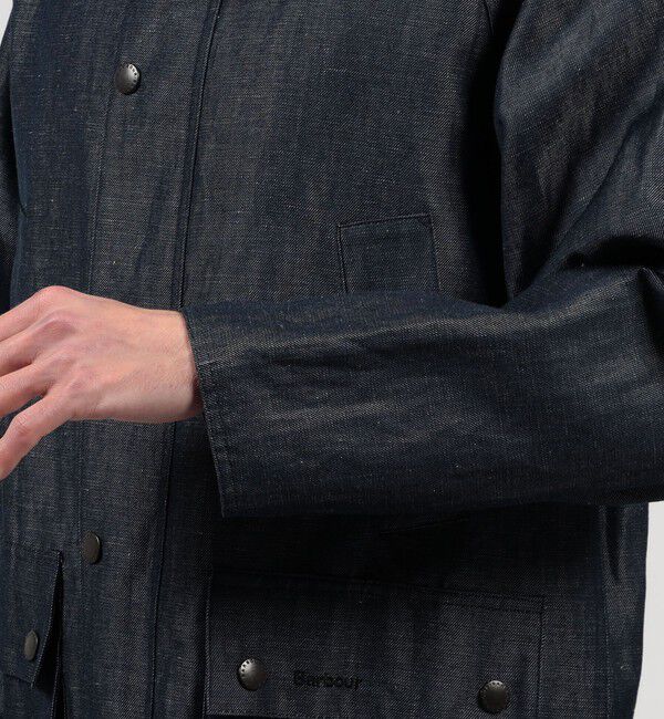 TOMORROWLAND MENS「【別注】Barbour Classic BEDALE ウールリネン ブルゾン DORMEUIL」|ブルゾン・スタジャン|