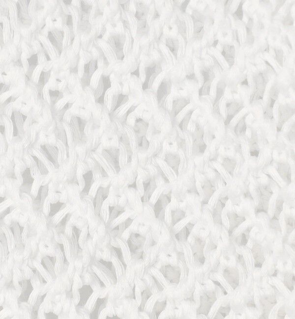 MACPHEE「ギマメッシュ クルーネックカーディガン」|カーディガン|