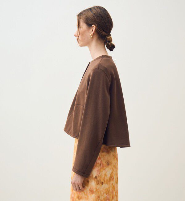 TOMORROWLAND collection「コットンダンボール トラペーズカーディガン」|カーディガン|