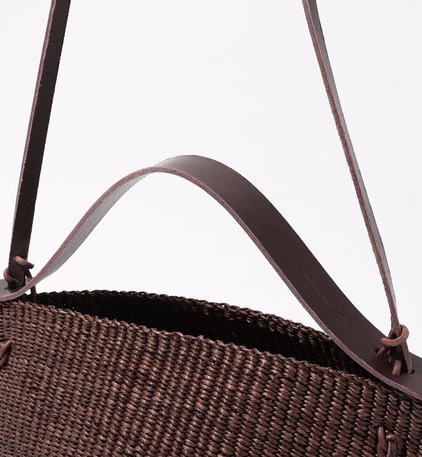 TOMORROWLAND GOODS「INES BRESSAND MEDIUM BELL 2-wayバッグ」|かごバッグ|