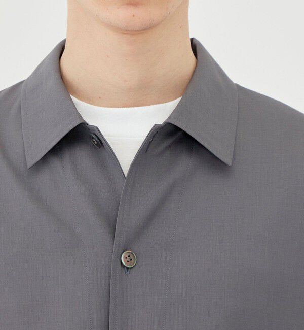 GALERIE VIE「ウォッシャブルトロピカル ハーフスリーブシャツ」|シャツ・ブラウス|