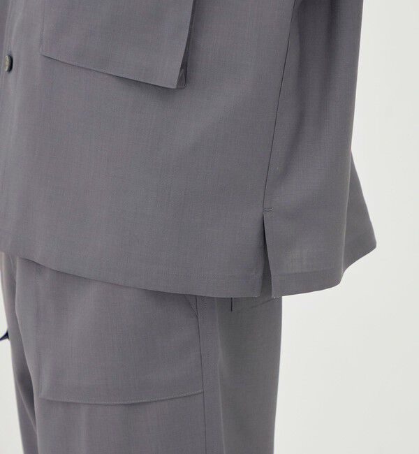 GALERIE VIE「ウォッシャブルトロピカル ハーフスリーブシャツ」|シャツ・ブラウス|