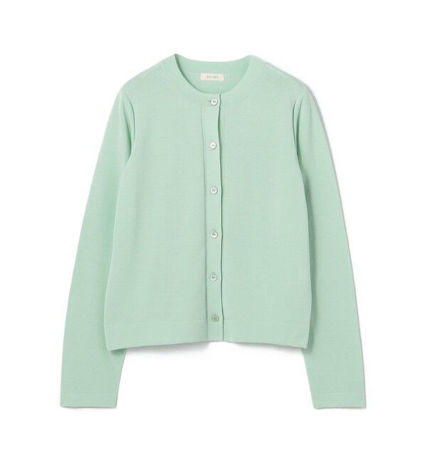 DES PRES「ハイツイストドライコットン スリットスリーブカーディガン」|カーディガン|51 ライトグリーン